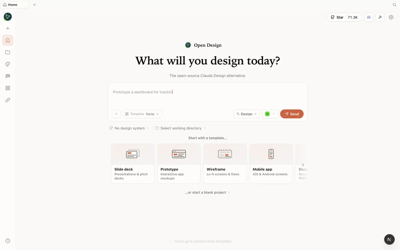 Open Design 디자인 시스템 라이브러리 — 여러분이 소유하는 파일로 유지되는 브랜드와 토큰