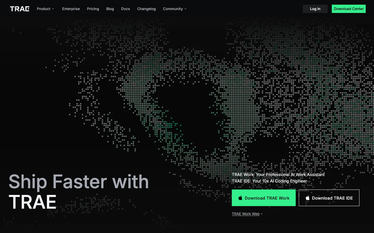 Trae — 디자인-투-코드를 갖춘 ByteDance의 AI 네이티브 IDE